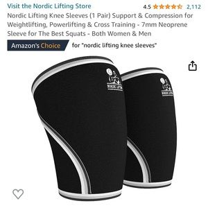 Nordic Lifting Knee Sleeves